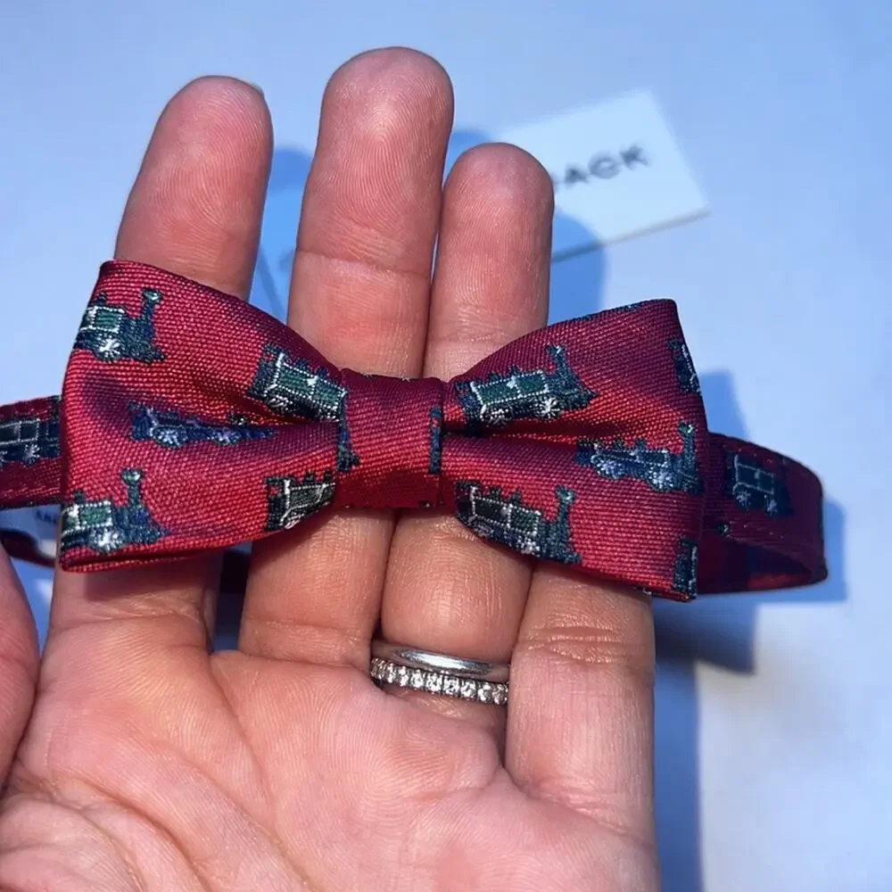 Janie and Jack Train Bowtie (One Size) - NWT
